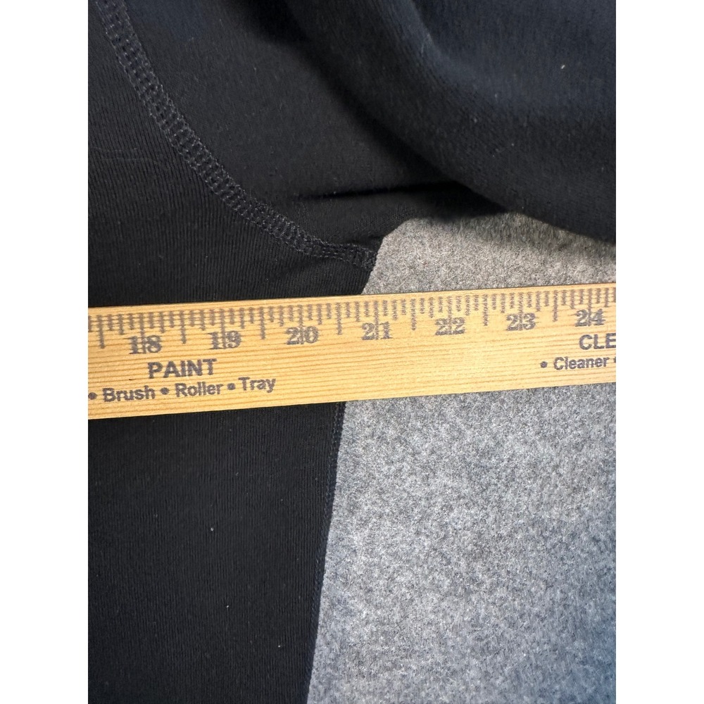 Polo Ralph Lauren Mens Black Fleece Hoodie Red Pony Logo Sweatshirt Small - Picture 3 of 7